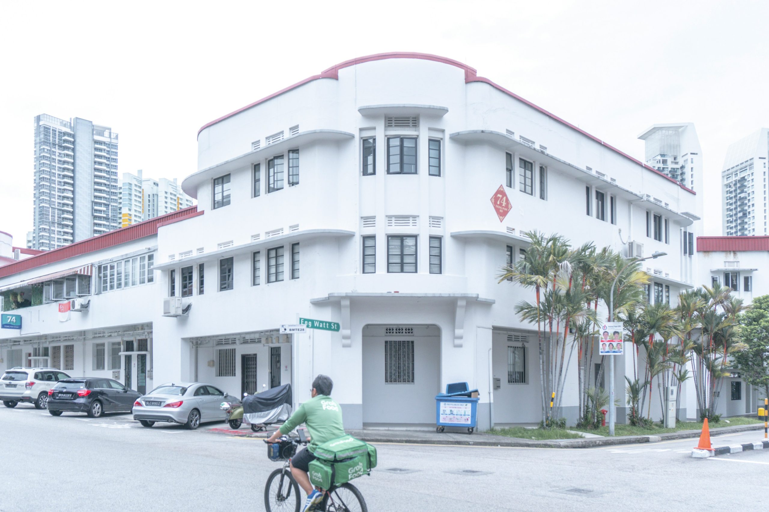 The charming heritage neighbourhood of Tiong Bahru, near Zyon Grand.